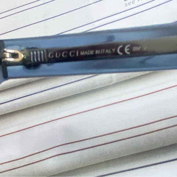 Gucci sunglasses blue mirrored lenses - Picture 6 of 10